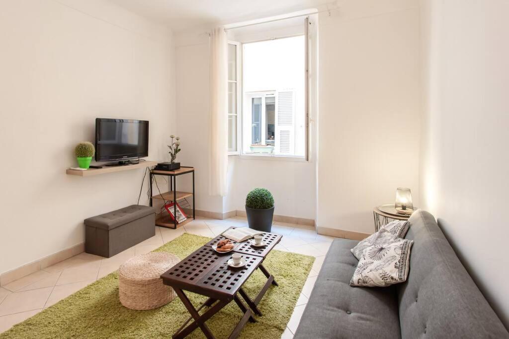Appartamento L23 Rossetti Old Town 3 Min To The Sea/Ac & Wifi Nizza Esterno foto
