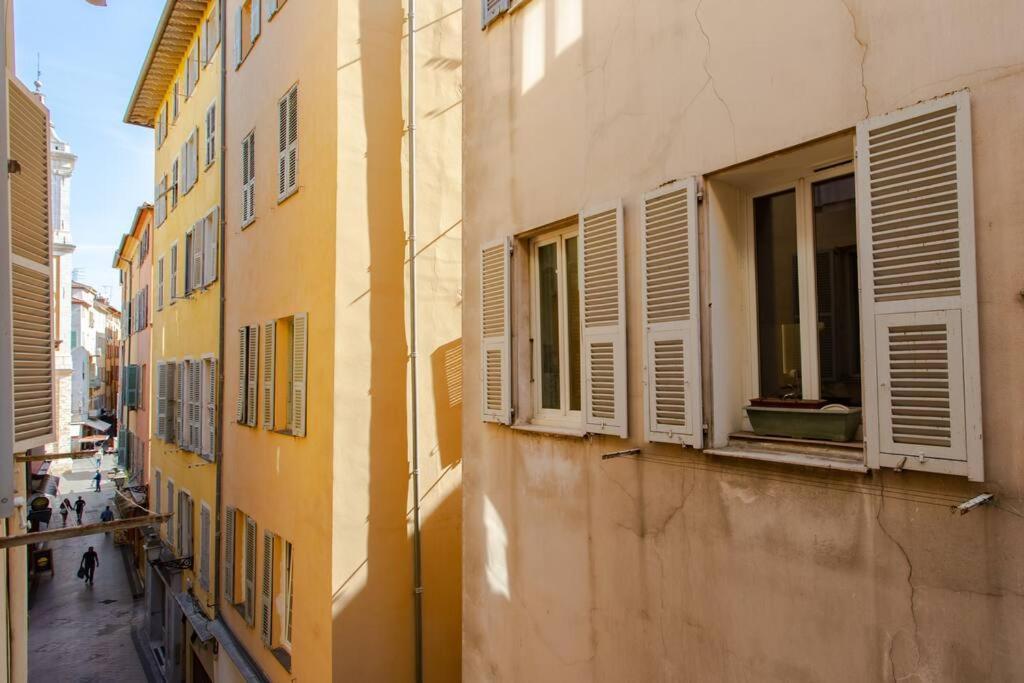 Appartamento L23 Rossetti Old Town 3 Min To The Sea/Ac & Wifi Nizza Esterno foto